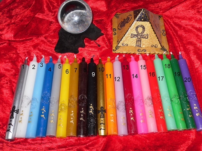 Les dix (10) bougies d’amour magique & mystique